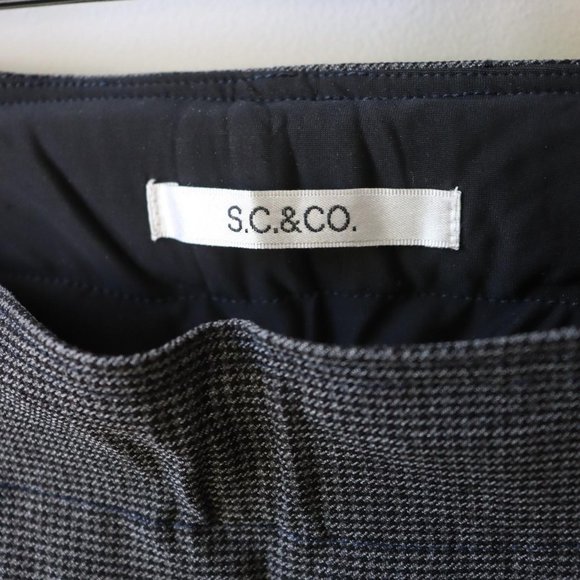 S.C. & CO. grey houndstooth dress pants - Picture 4 of 4